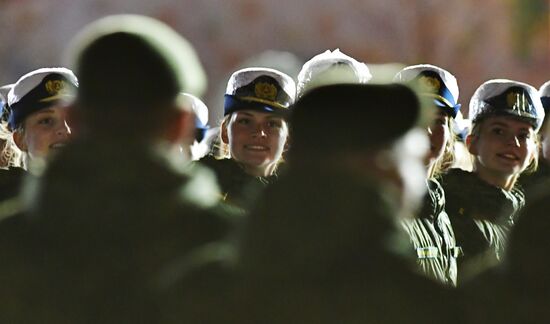 Russia Parade Rehearsal