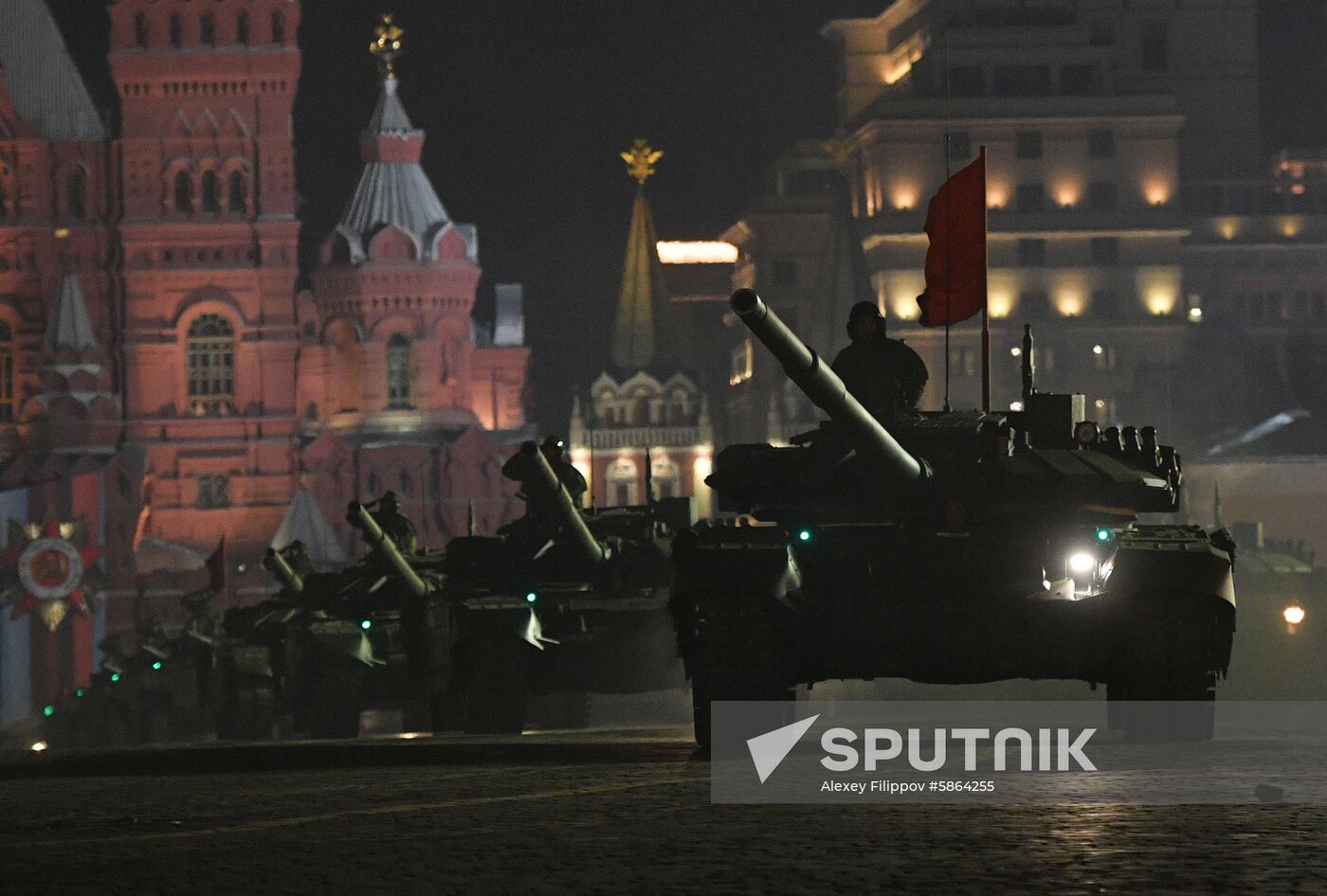 Russia Parade Rehearsal