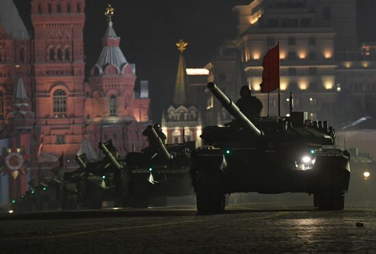 Russia Parade Rehearsal