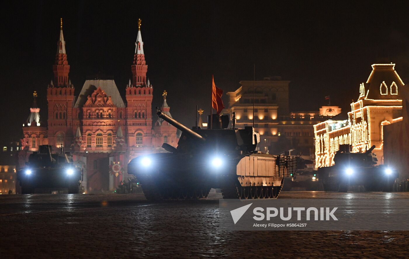 Russia Parade Rehearsal