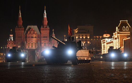 Russia Parade Rehearsal