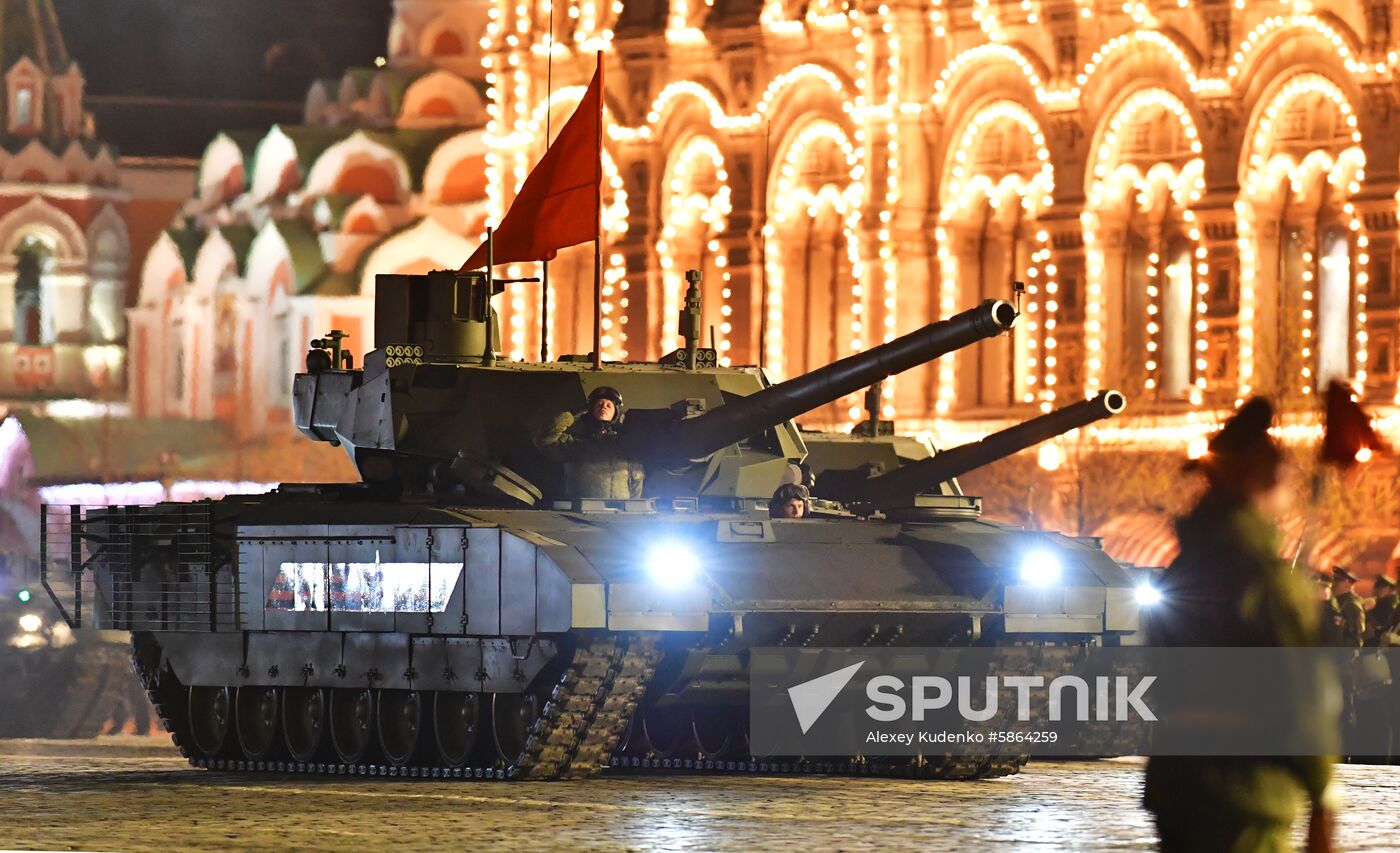 Russia Parade Rehearsal