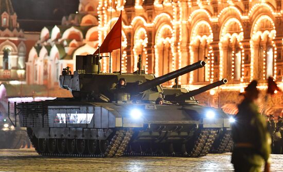 Russia Parade Rehearsal