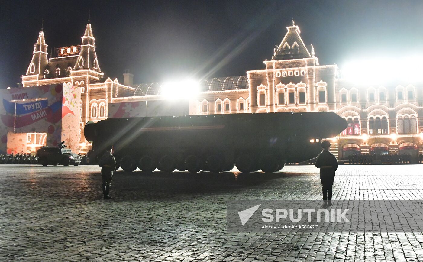 Russia Parade Rehearsal