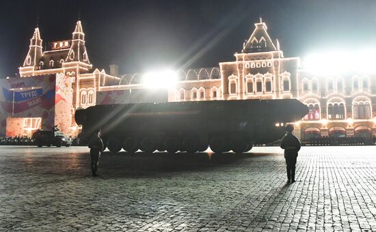 Russia Parade Rehearsal