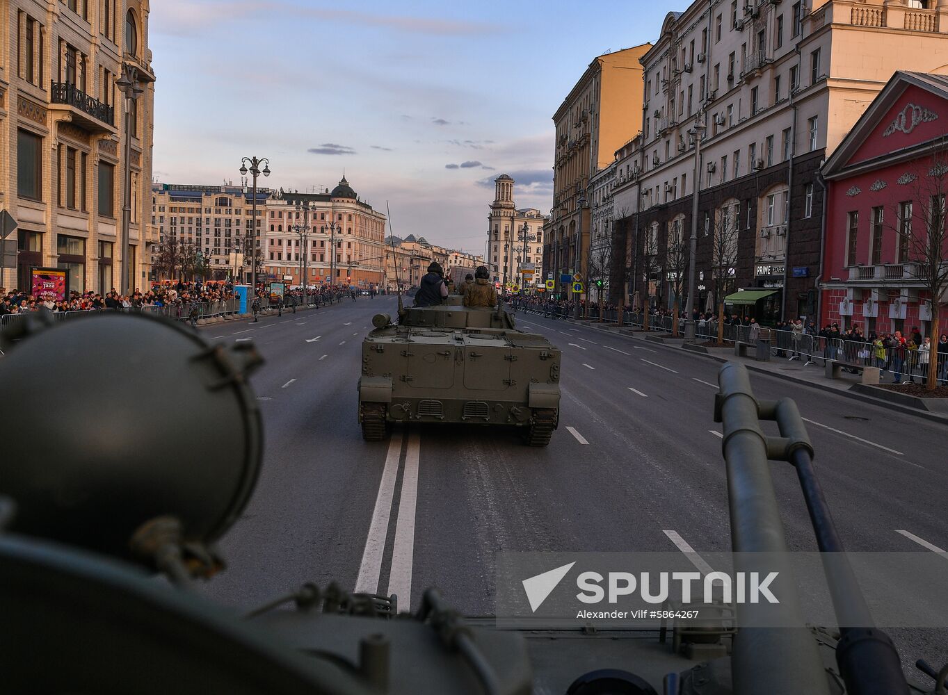 Russia Parade Rehearsal