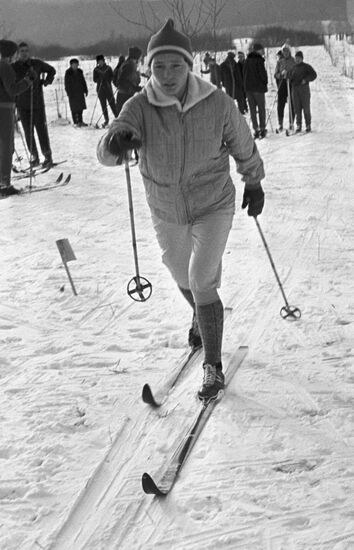 Soviet skier Alevtina Kolchina