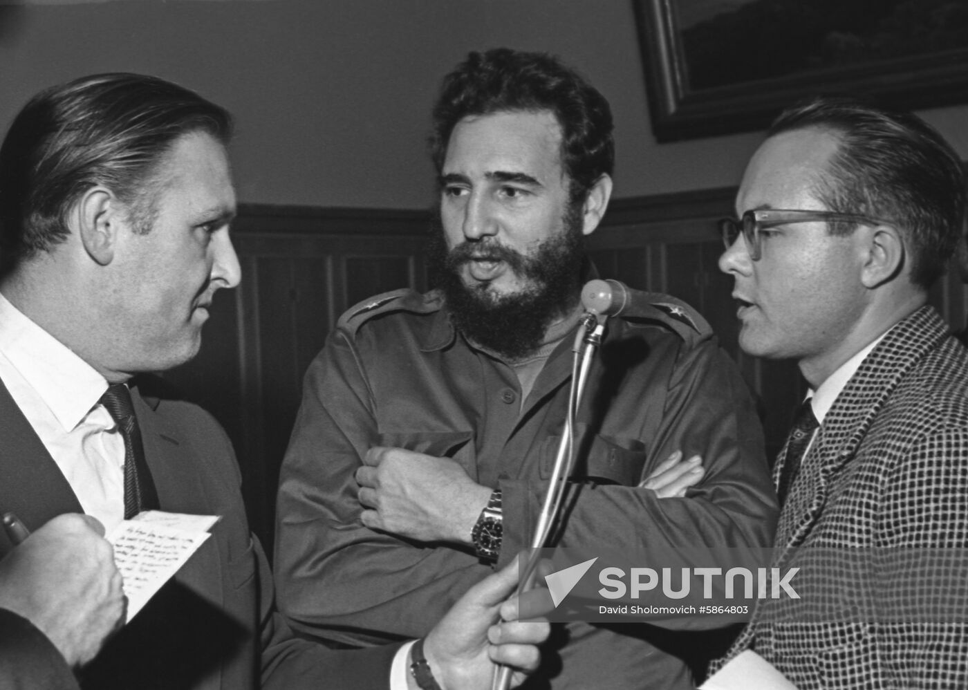 Cuban Prime Minister Fidel Castro visits Soviet Union