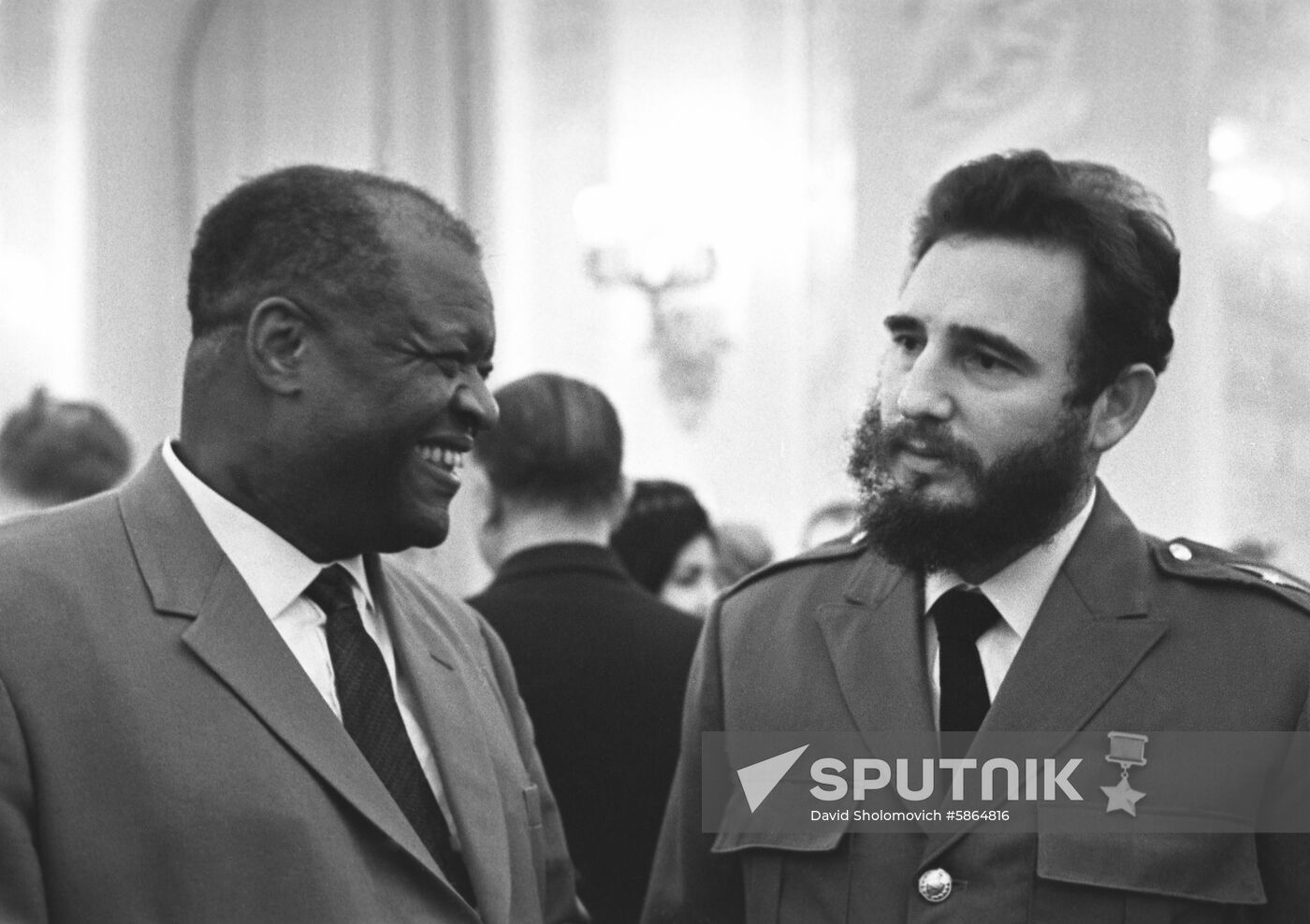 Cuban Prime Minister Fidel Castro visits Soviet Union
