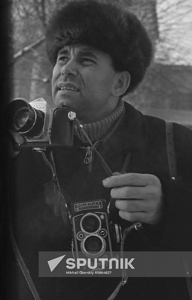 Soviet writer Vasily Peskov
