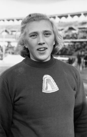 Soviet track and field athlete Galina Zybina