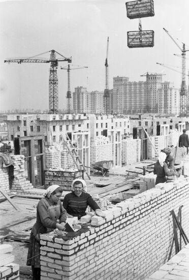 Residential construction in Moscow