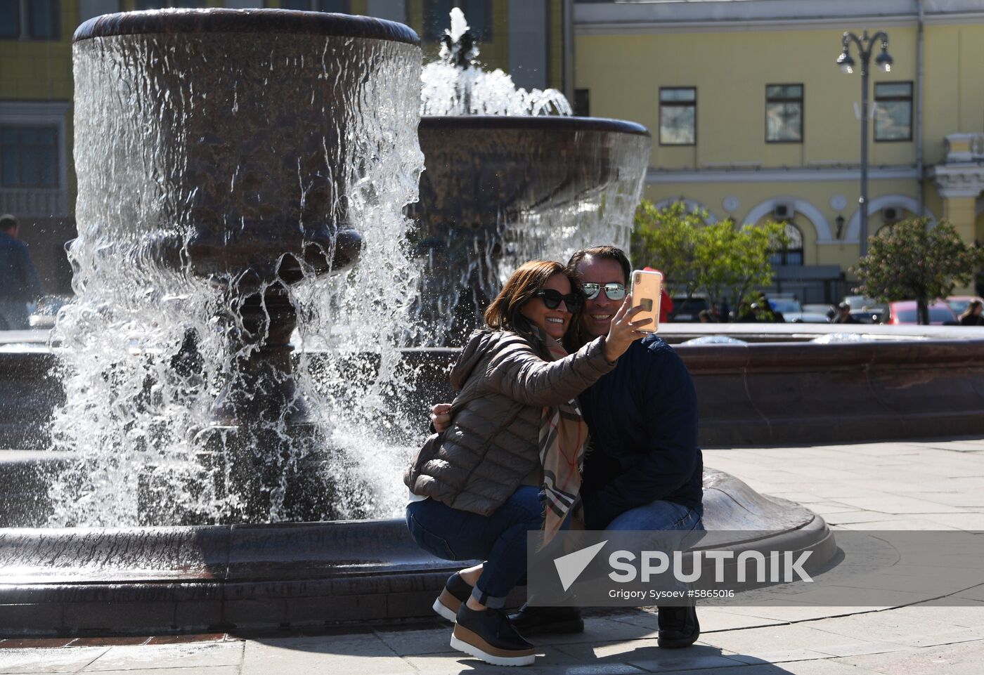 Russia Fountain Season