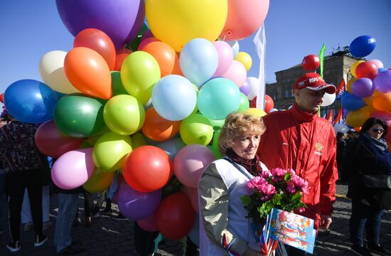 Russia May Day