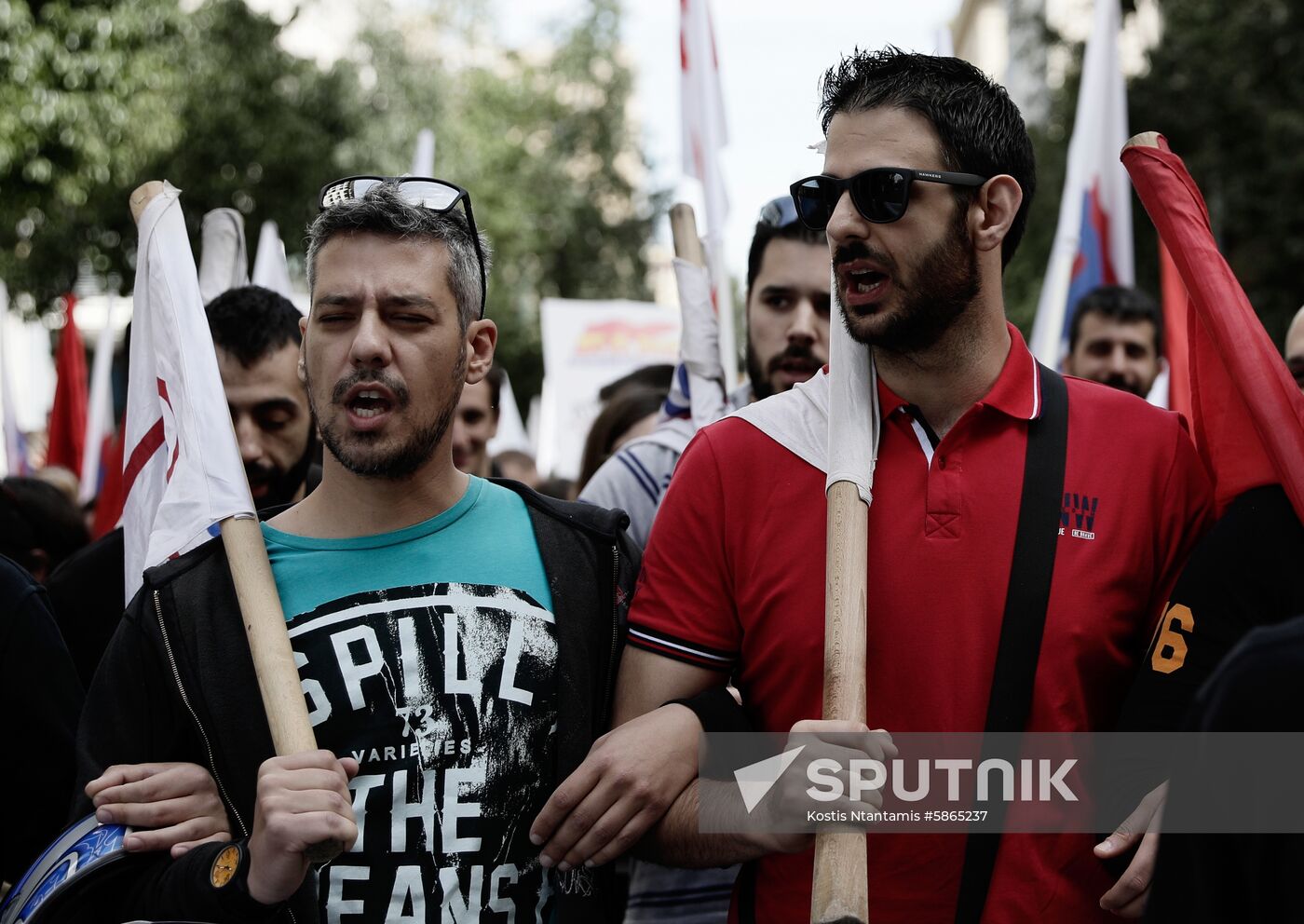 Greece May Day