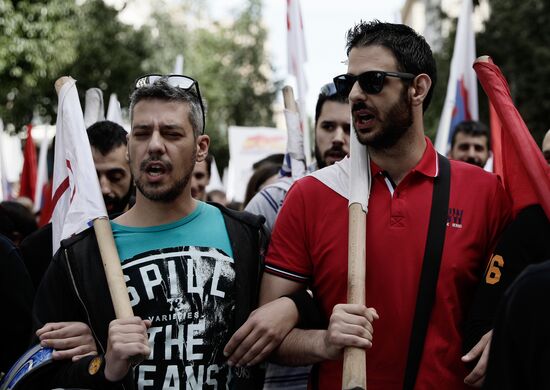 Greece May Day