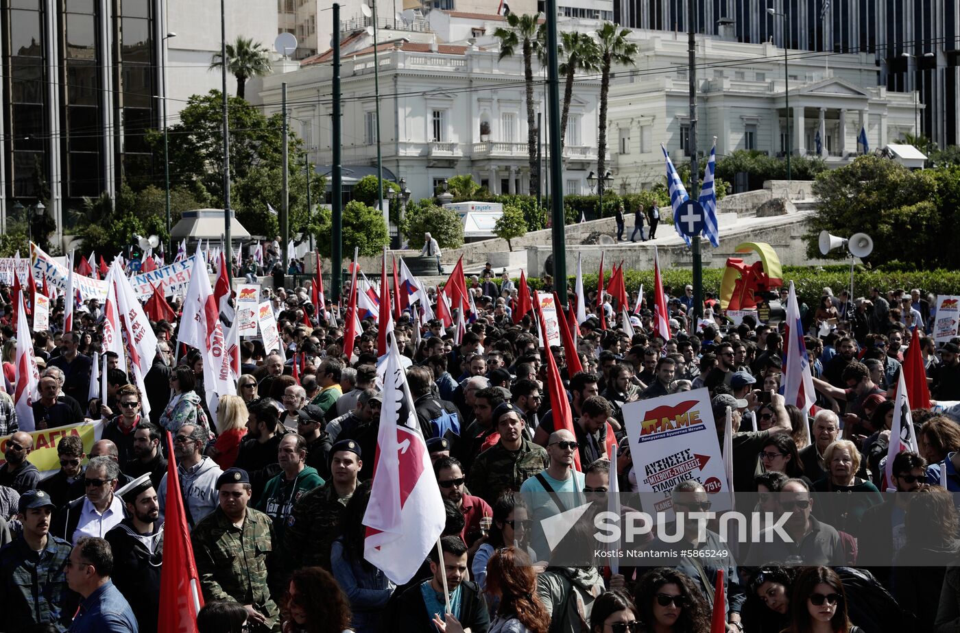 Greece May Day