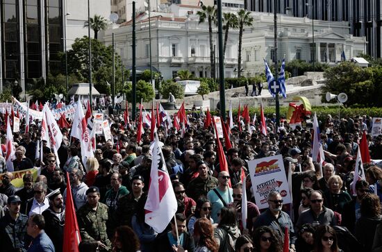 Greece May Day