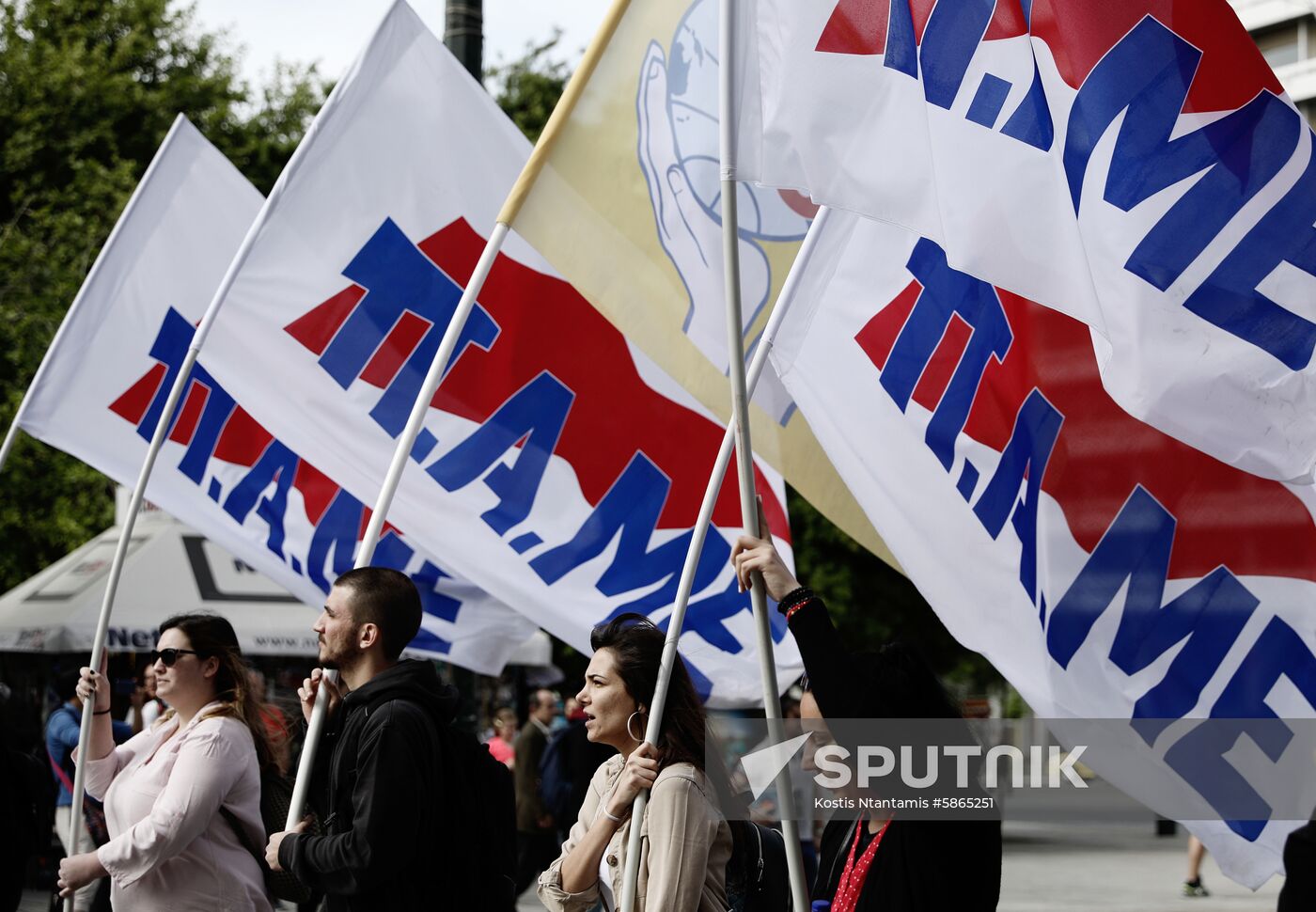 Greece May Day