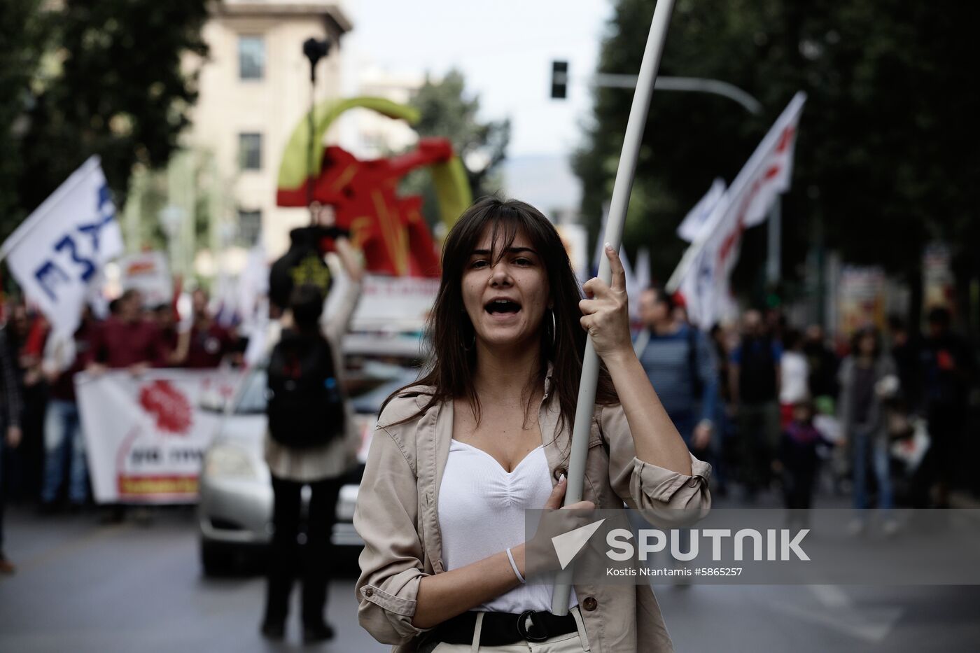Greece May Day