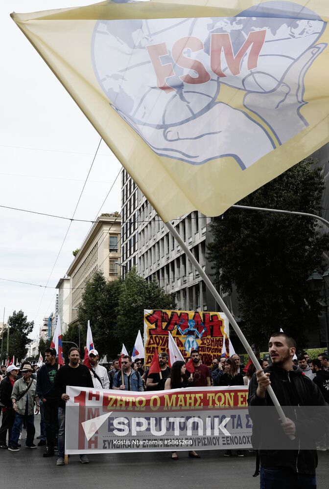 Greece May Day