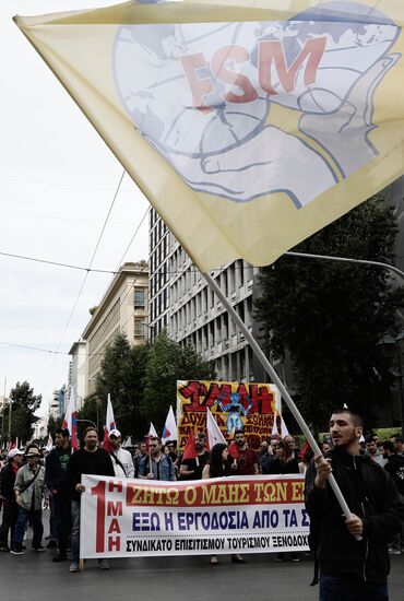 Greece May Day