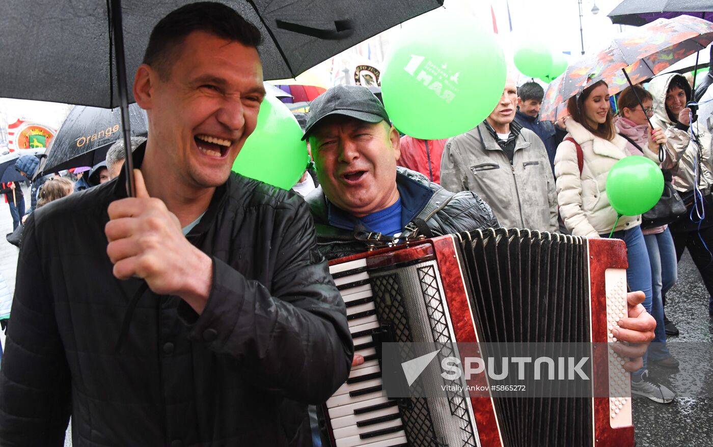 Russia May Day