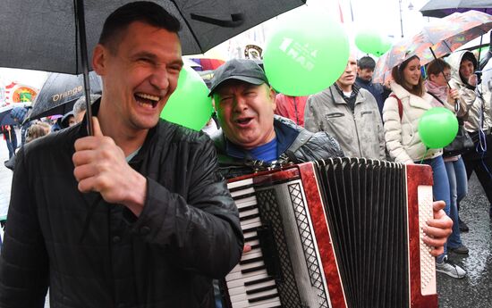 Russia May Day