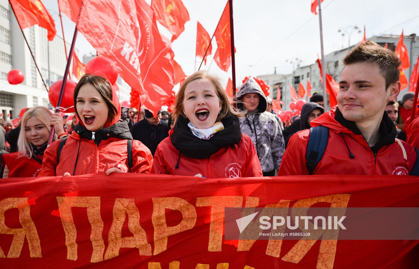 Russia May Day