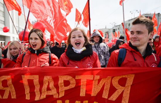 Russia May Day