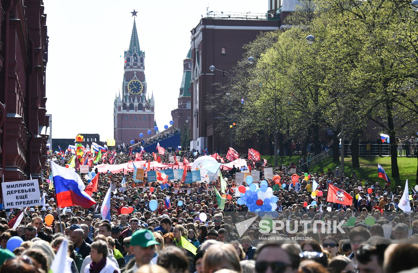 Russia May Day