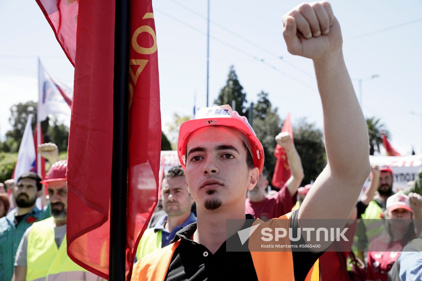 Greece May Day