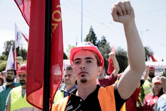 Greece May Day