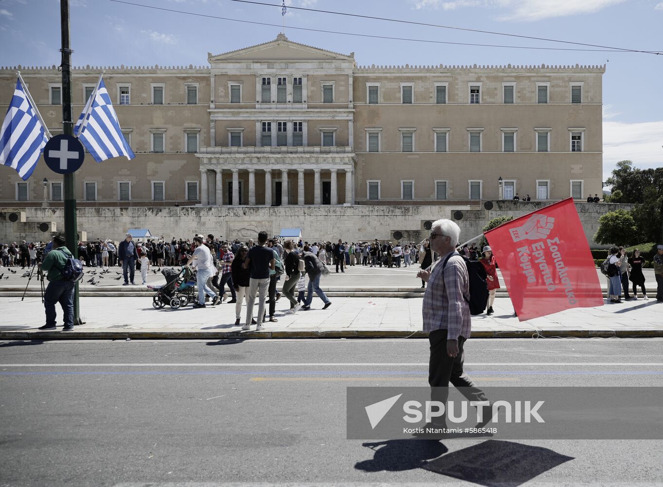 Greece May Day