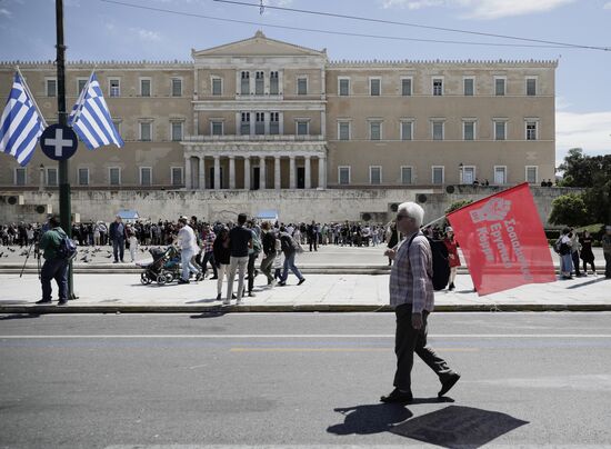 Greece May Day