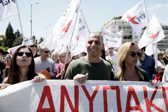 Greece May Day
