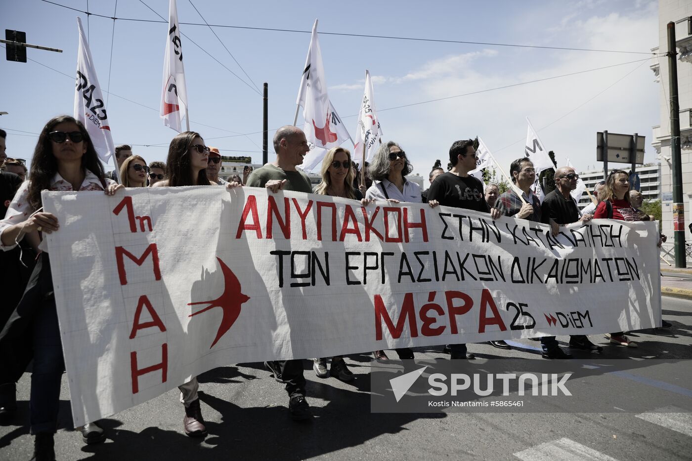 Greece May Day