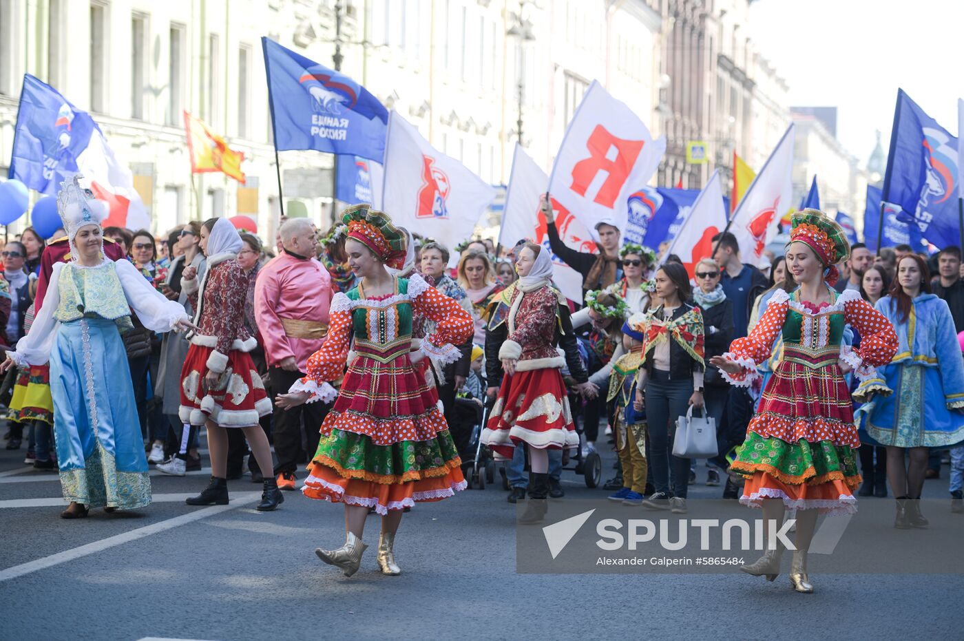 Russia May Day