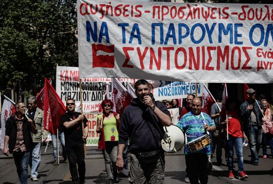 Greece May Day