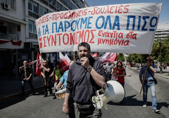 Greece May Day