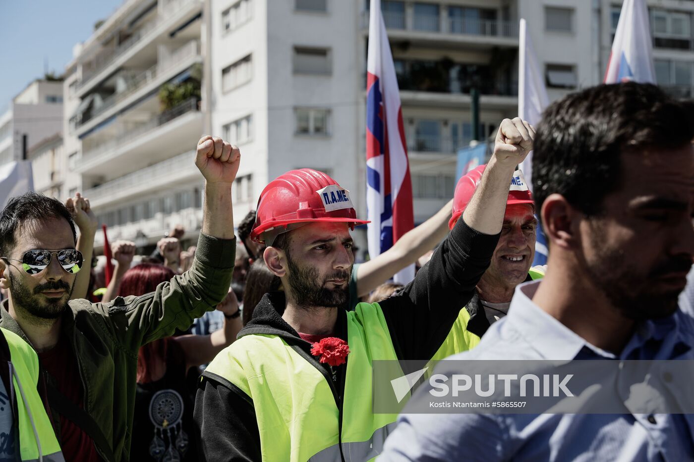 Greece May Day