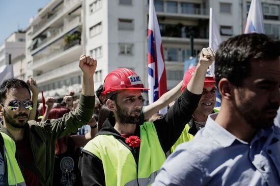 Greece May Day