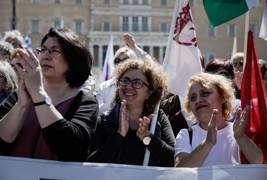 Greece May Day