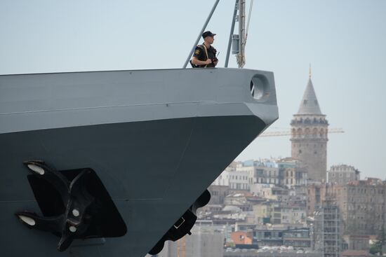Turkey Russian Military Ship