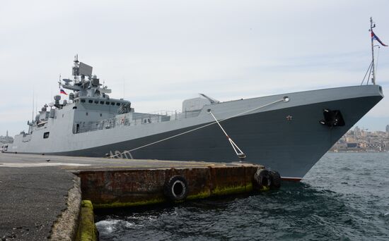 Turkey Russian Military Ship