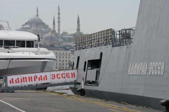 Turkey Russian Military Ship