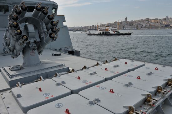 Turkey Russian Military Ship