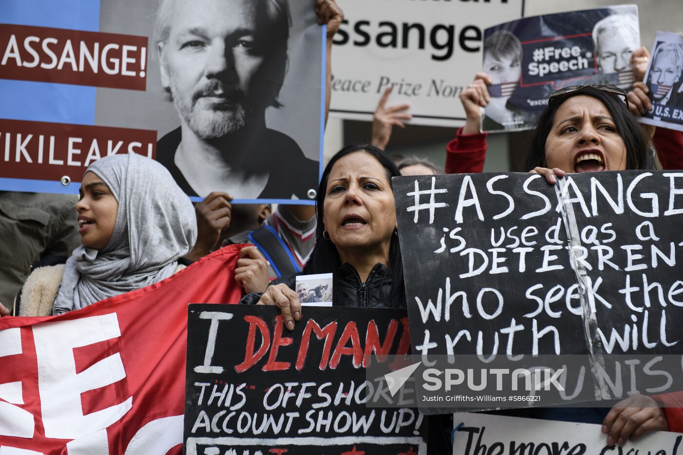 Great Britain Wikileaks Assange Court