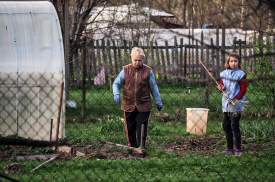 Russia Countryside Life