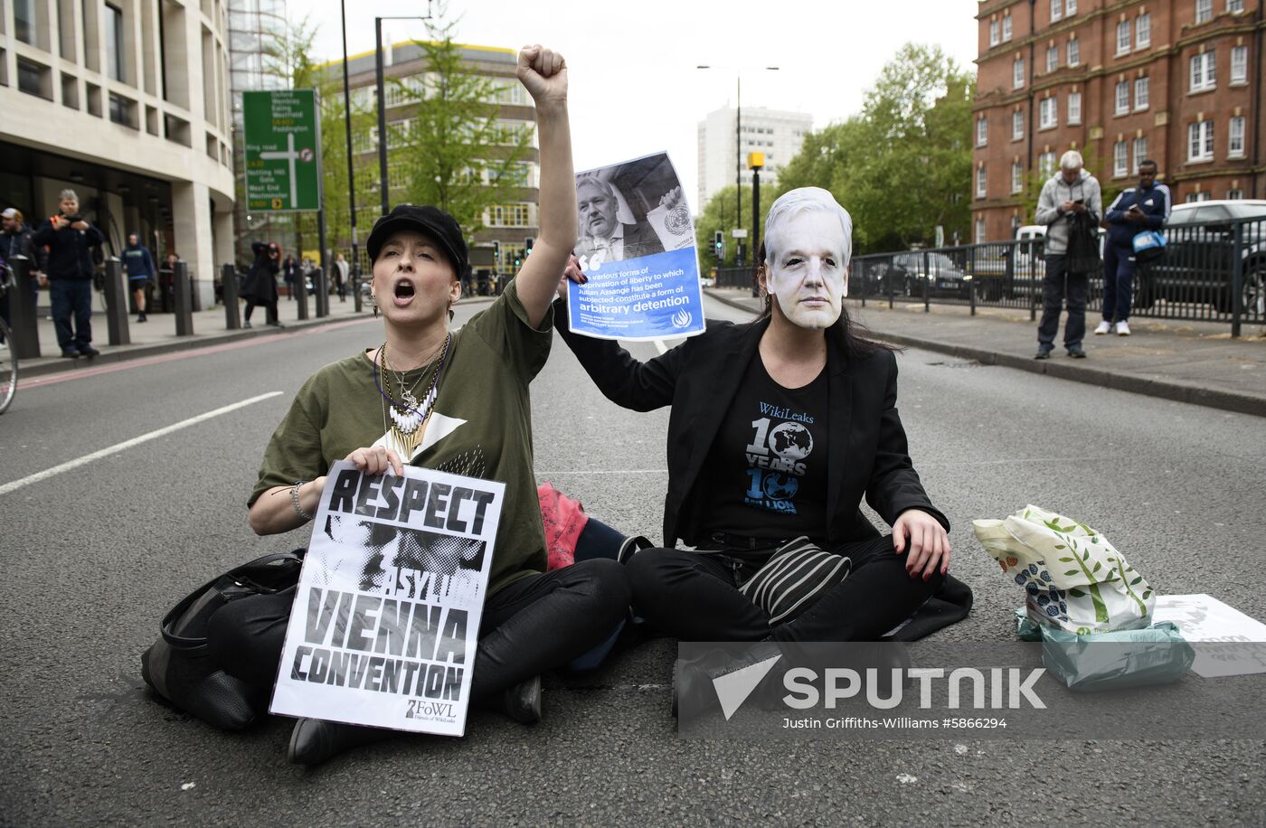 Great Britain Wikileaks Assange Court